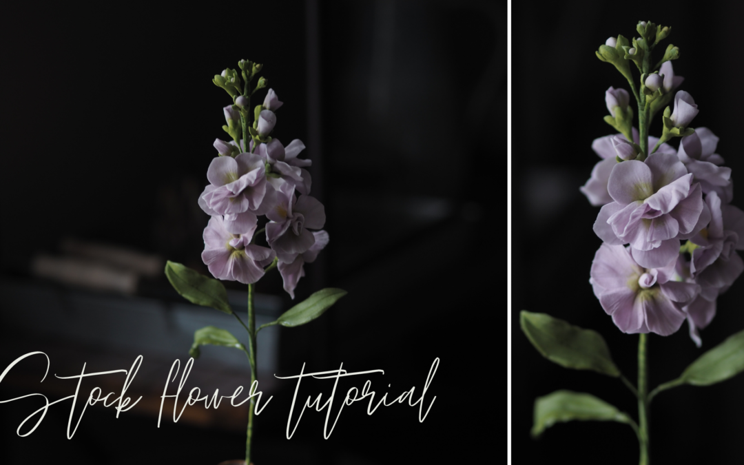 Stock Sugar Flower Tutorial