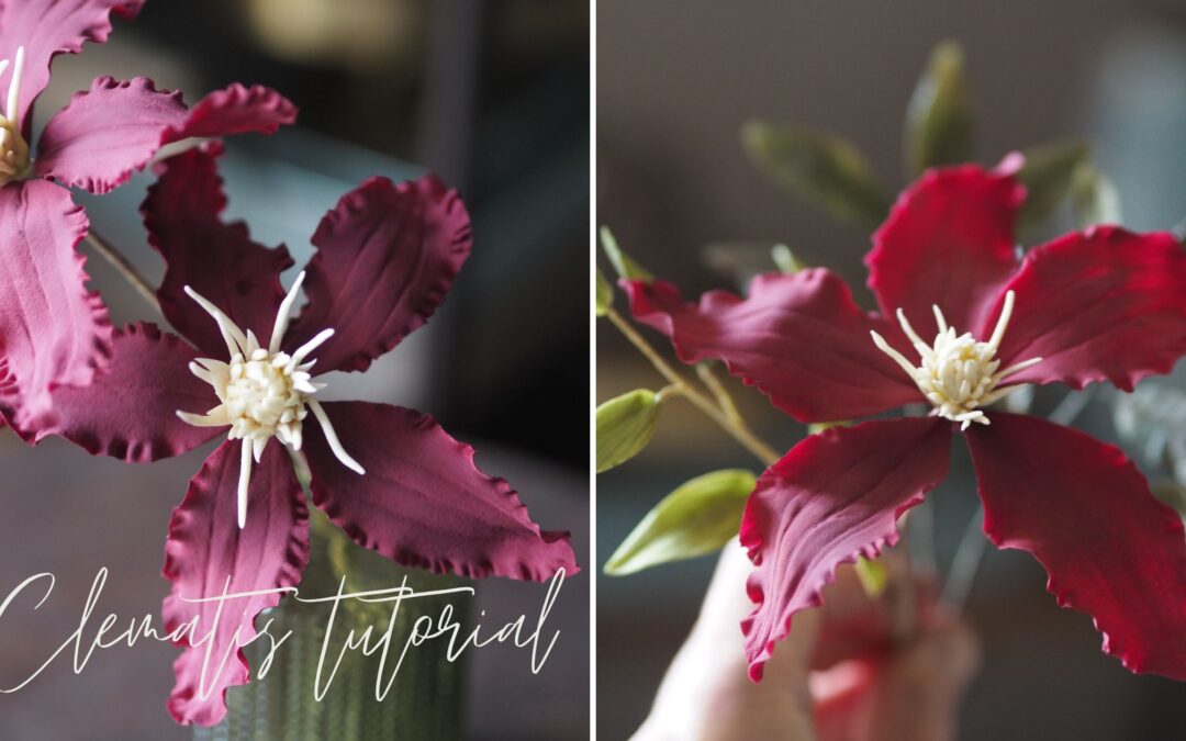 Clematis Sugar Flower Tutorial