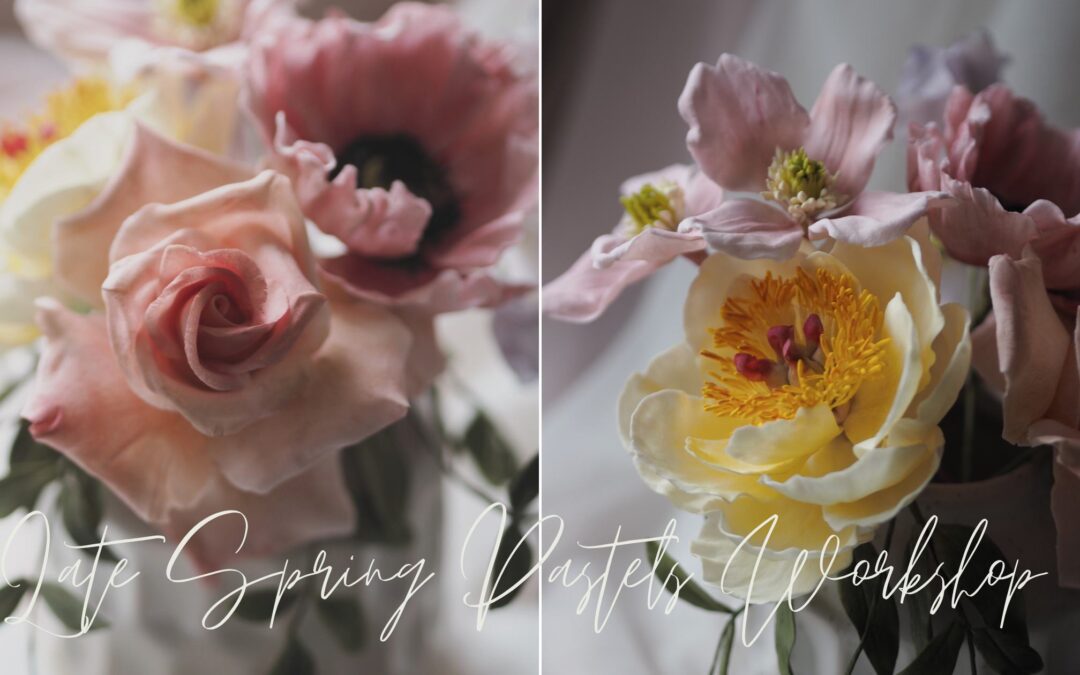 “Late Spring Pastels” Group Sugar Flower Workshop